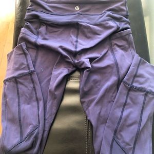 Lululemon full length athletic pants, size 6